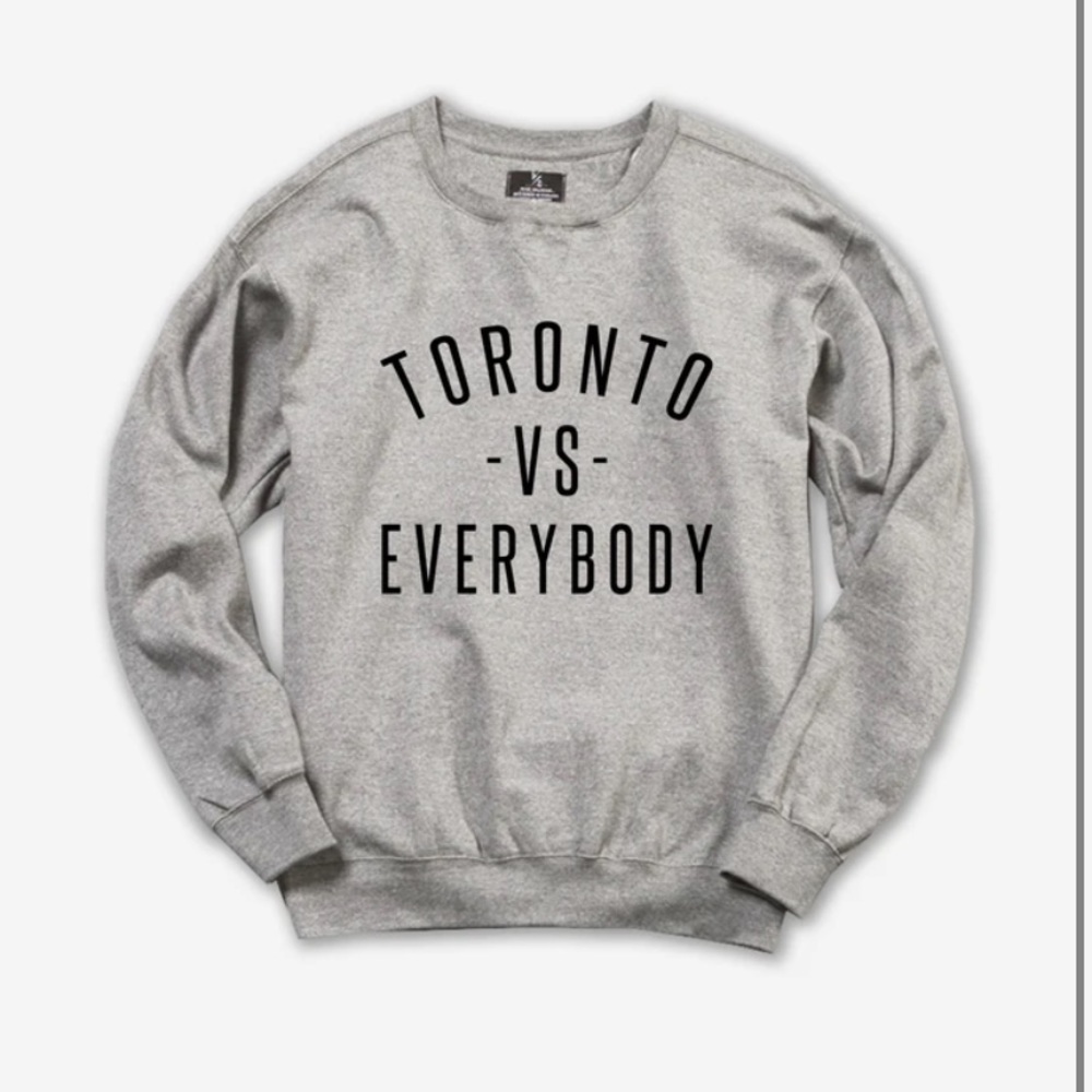 Toronto Vs Everybody Peace Collective Sweatshirt Small